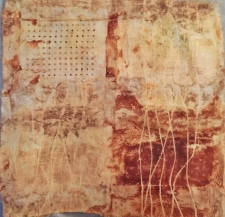 Surface Design - Rusted Fabric