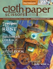 Cloth Paper Scissors Cover - Issue 15