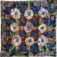 Family Garden Art Quilt