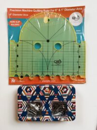 Machine Quilting Ruler & Safety Pins