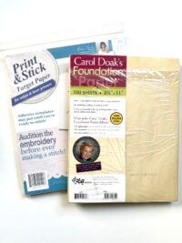 Quilting Foundation  & Target Sheets